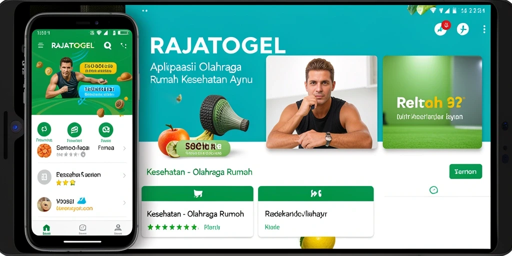 Tampilan antarmuka aplikasi RAJATOGEL yang user-friendly dan intuitif.